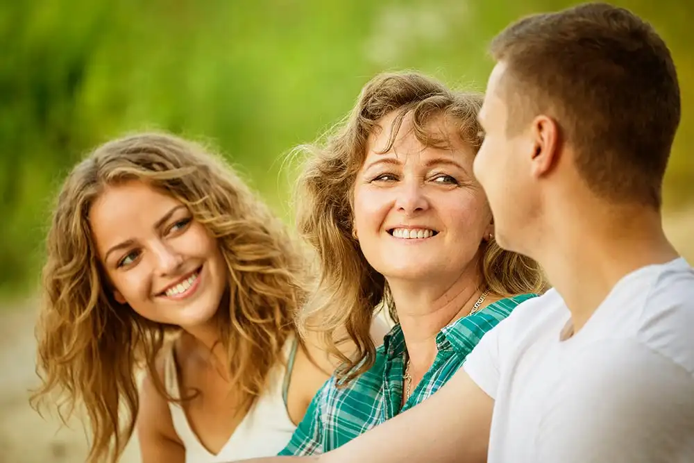 featuring a mother and her adult children who have recovered from substance abuse and mental health challenges in California